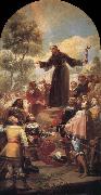 St Bernardine of Siena preaching before Alfonso of Aragon Francisco Goya